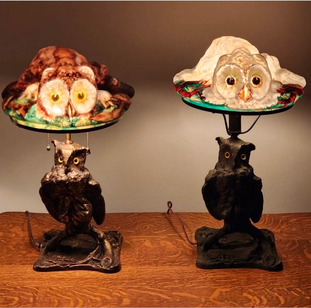 Pairpoint Puffy Owl