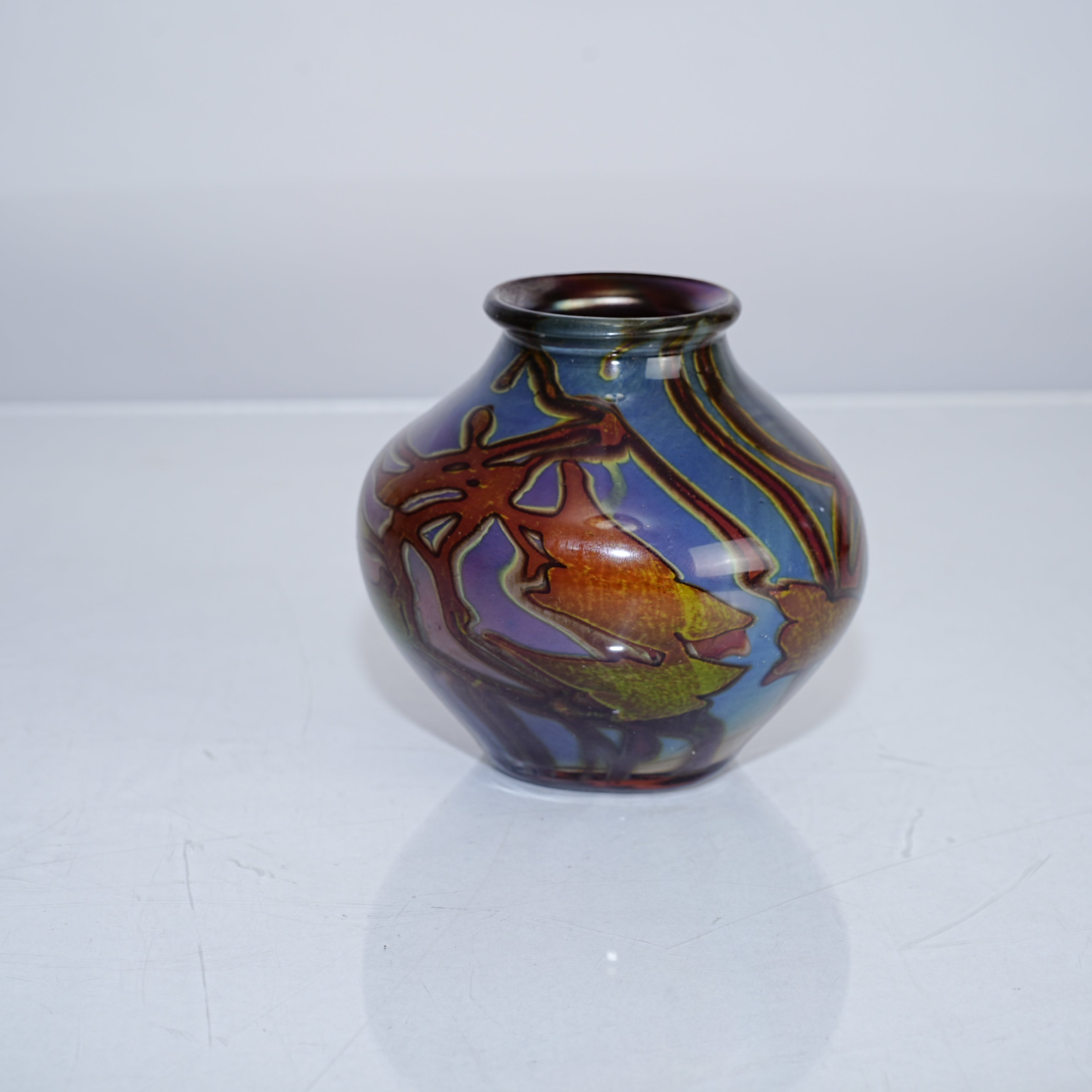Tiffany Studios Reactive Glass Paperweight