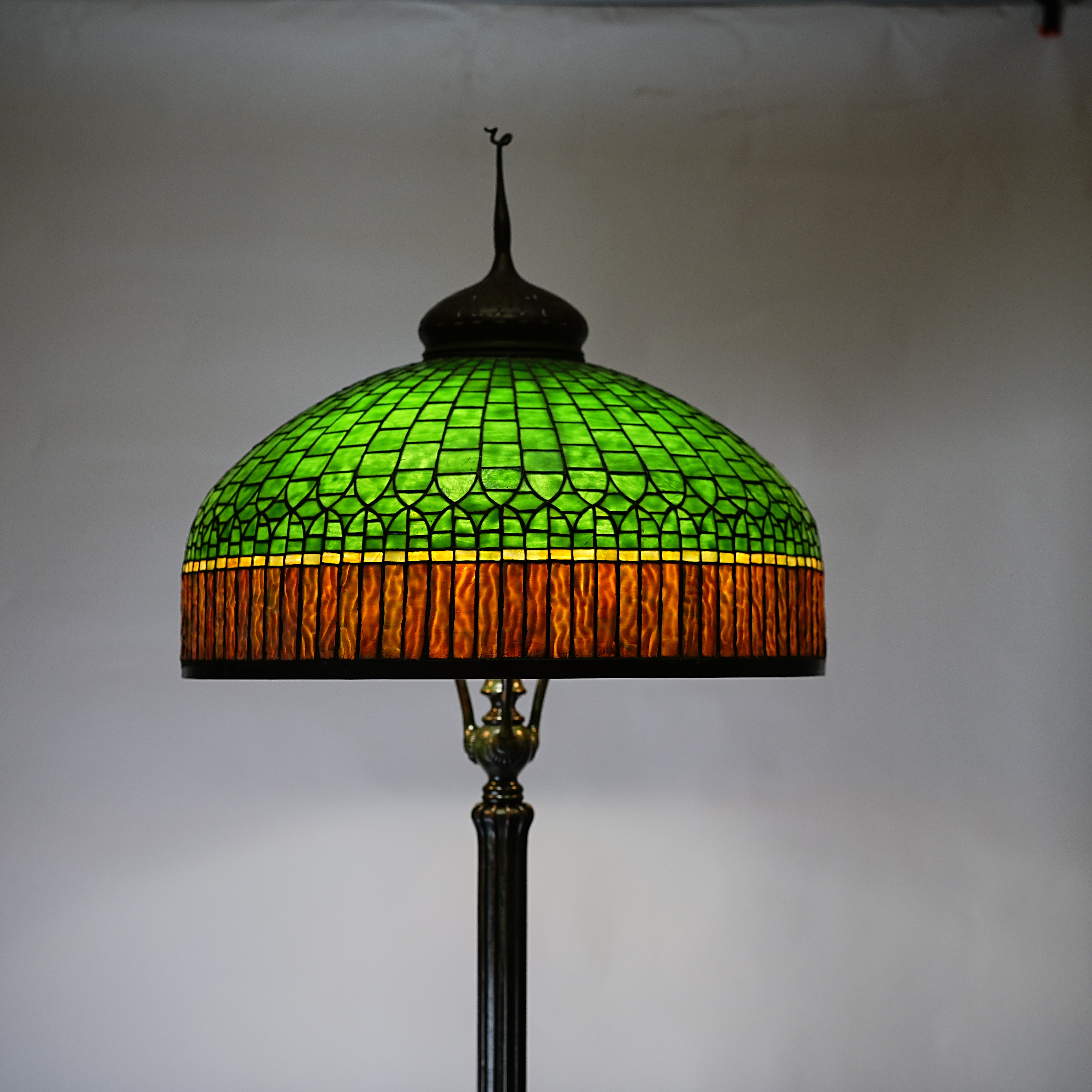 Tiffany Studios Curtain Border Floor Lamp