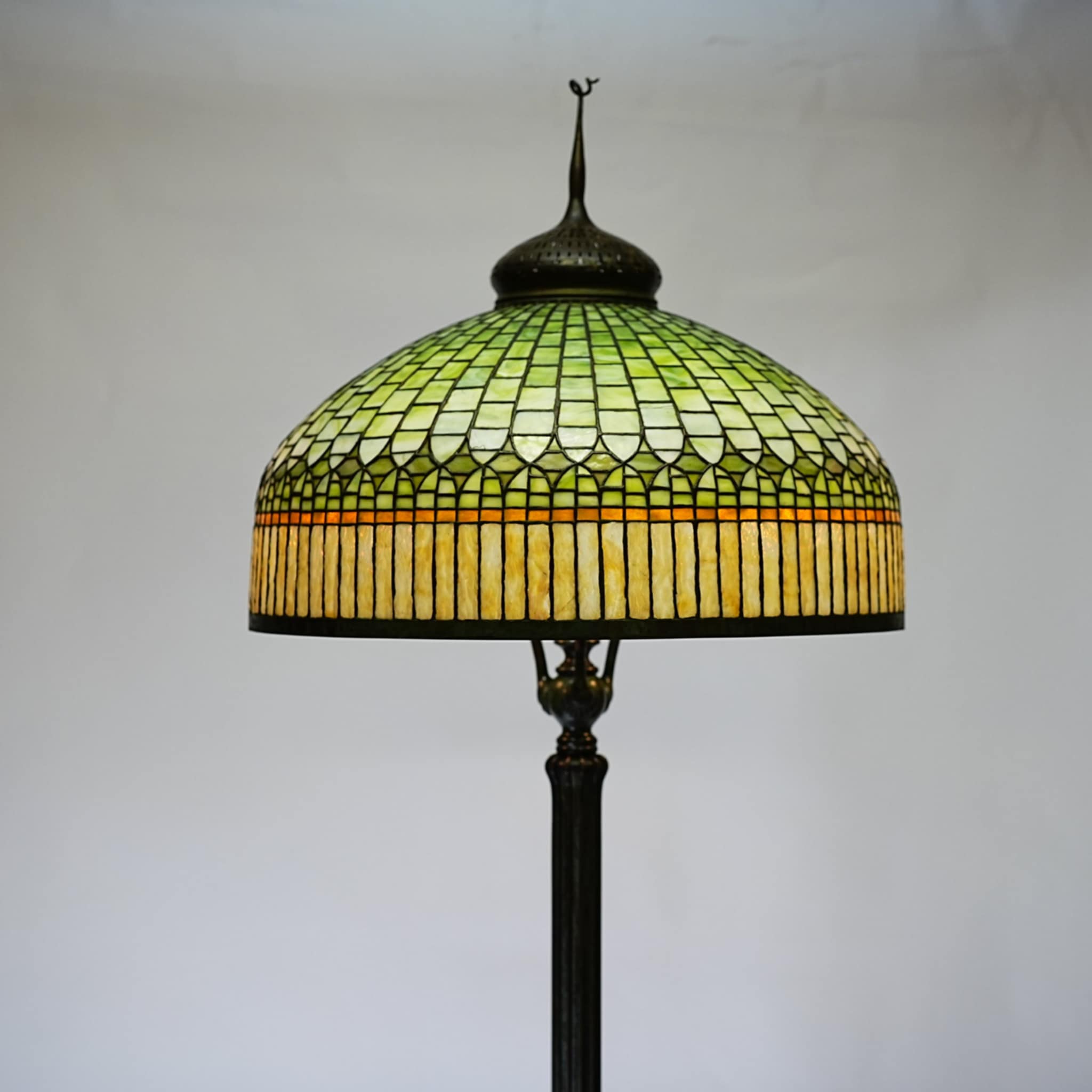 Tiffany Studios Curtain Border Floor Lamp