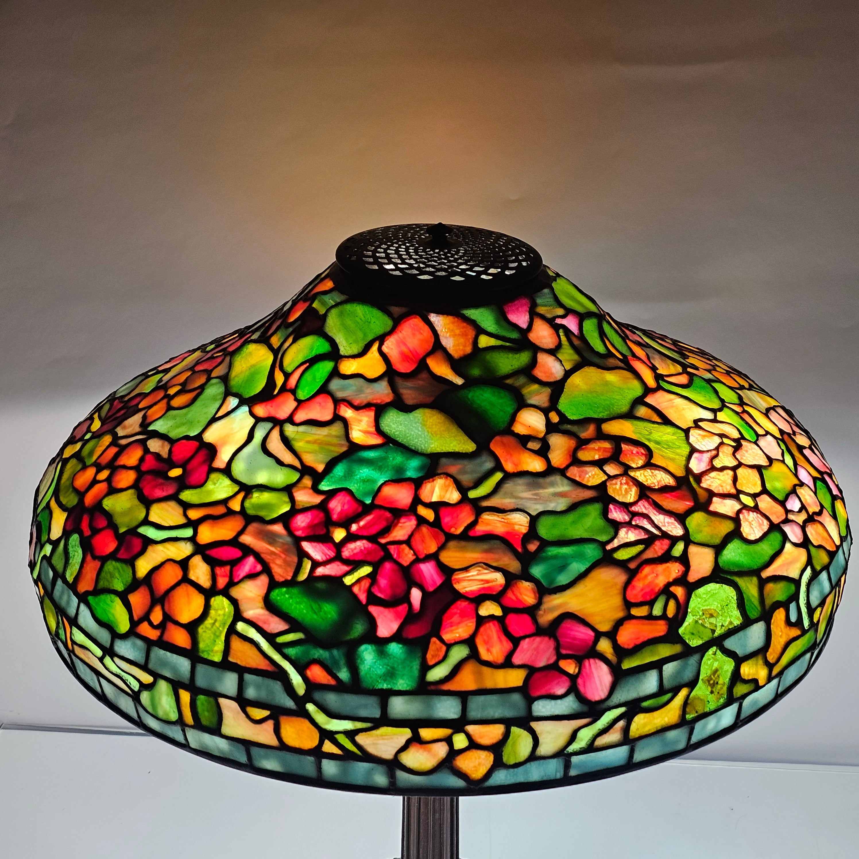 Tiffany Studios Nasturtium Lamp