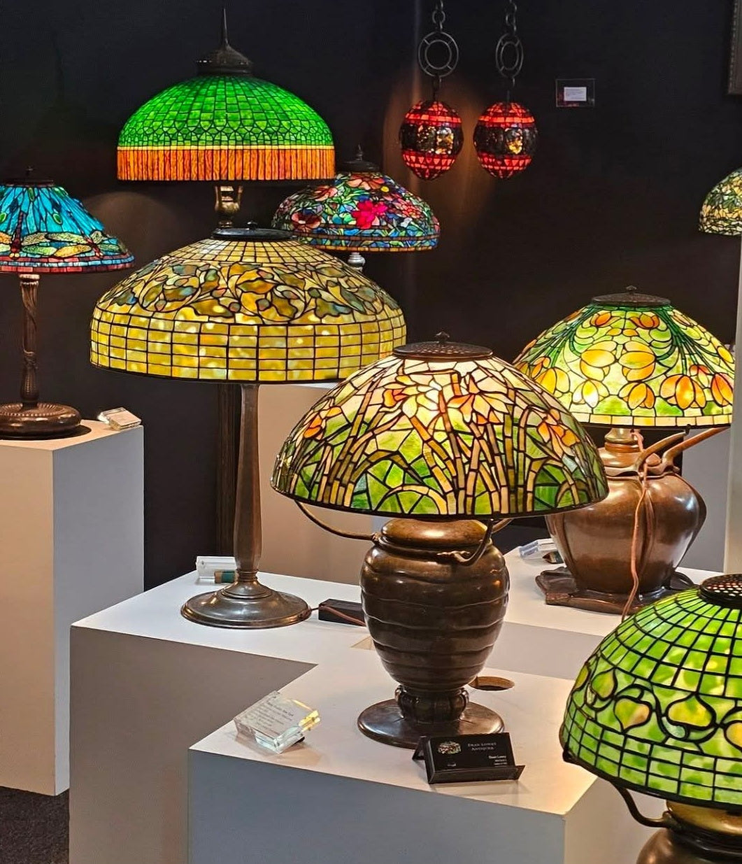 Tiffany Studios lamps