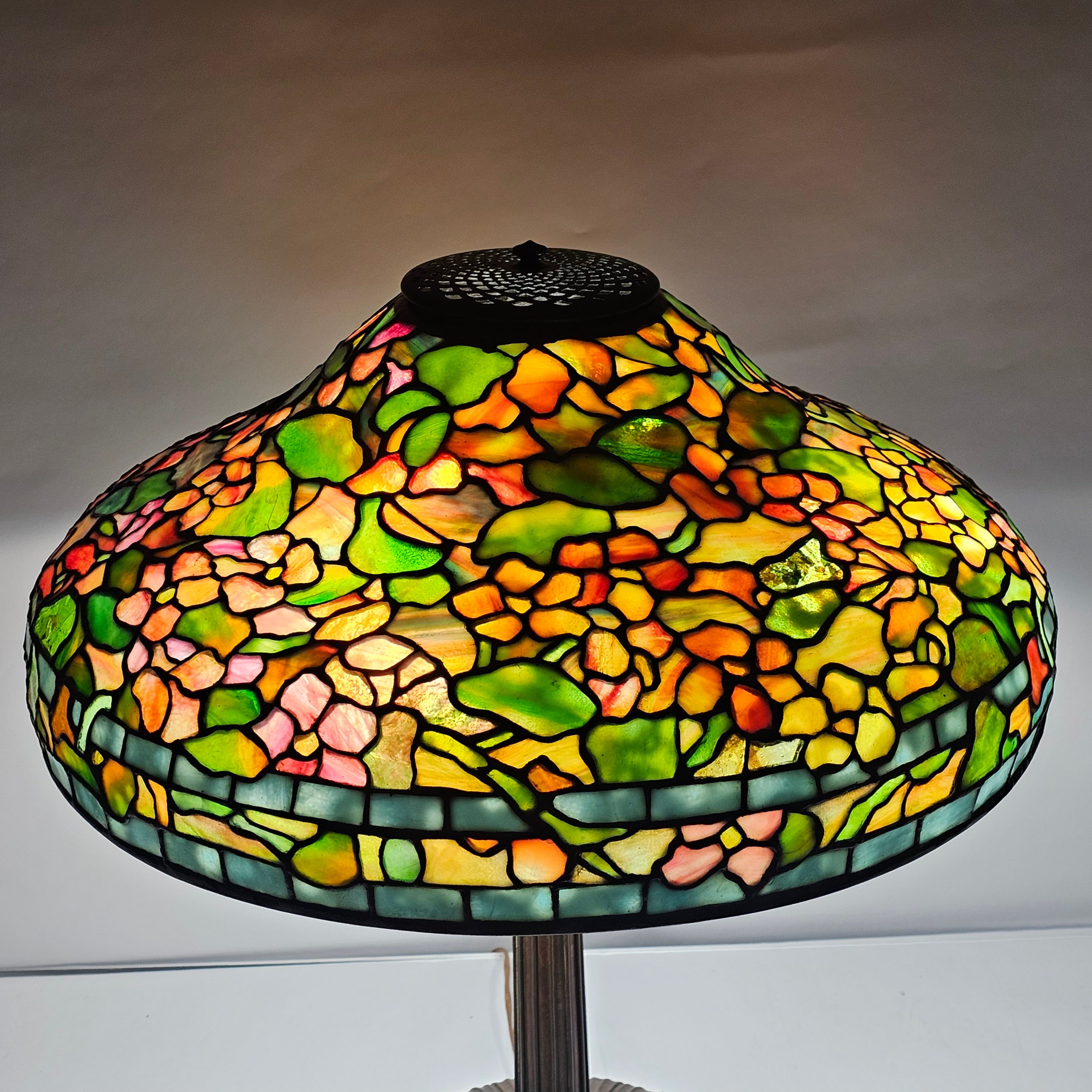 Tiffany Studios Nasturtium Lamp