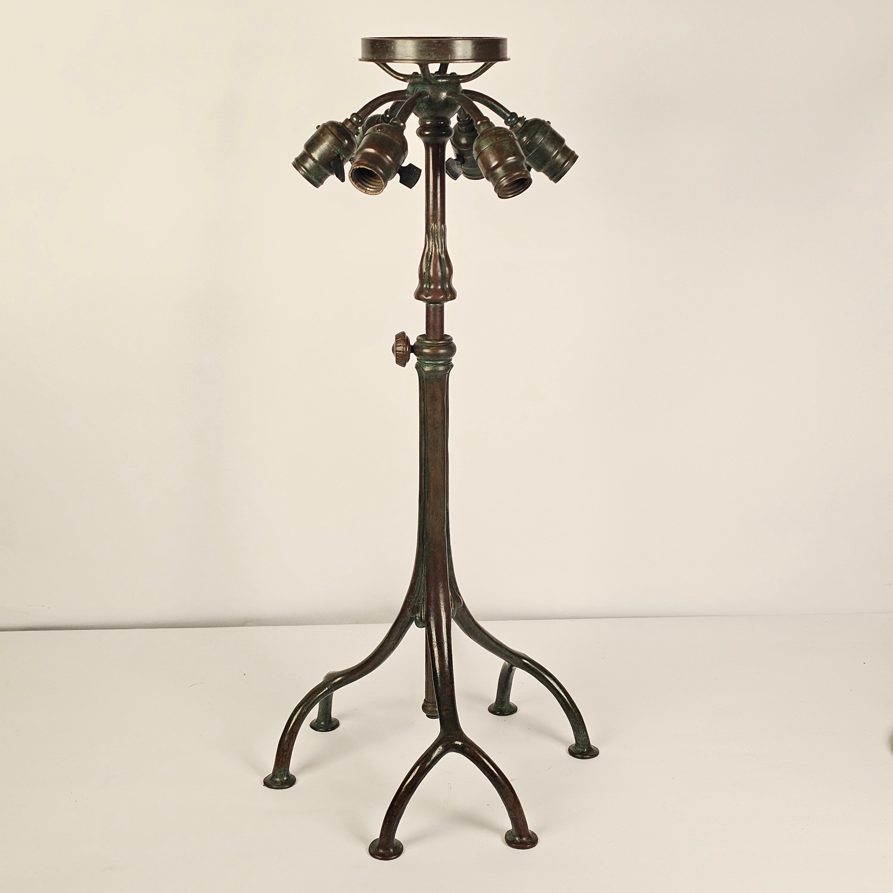Tiffany Studios Maple Leaf Lamp