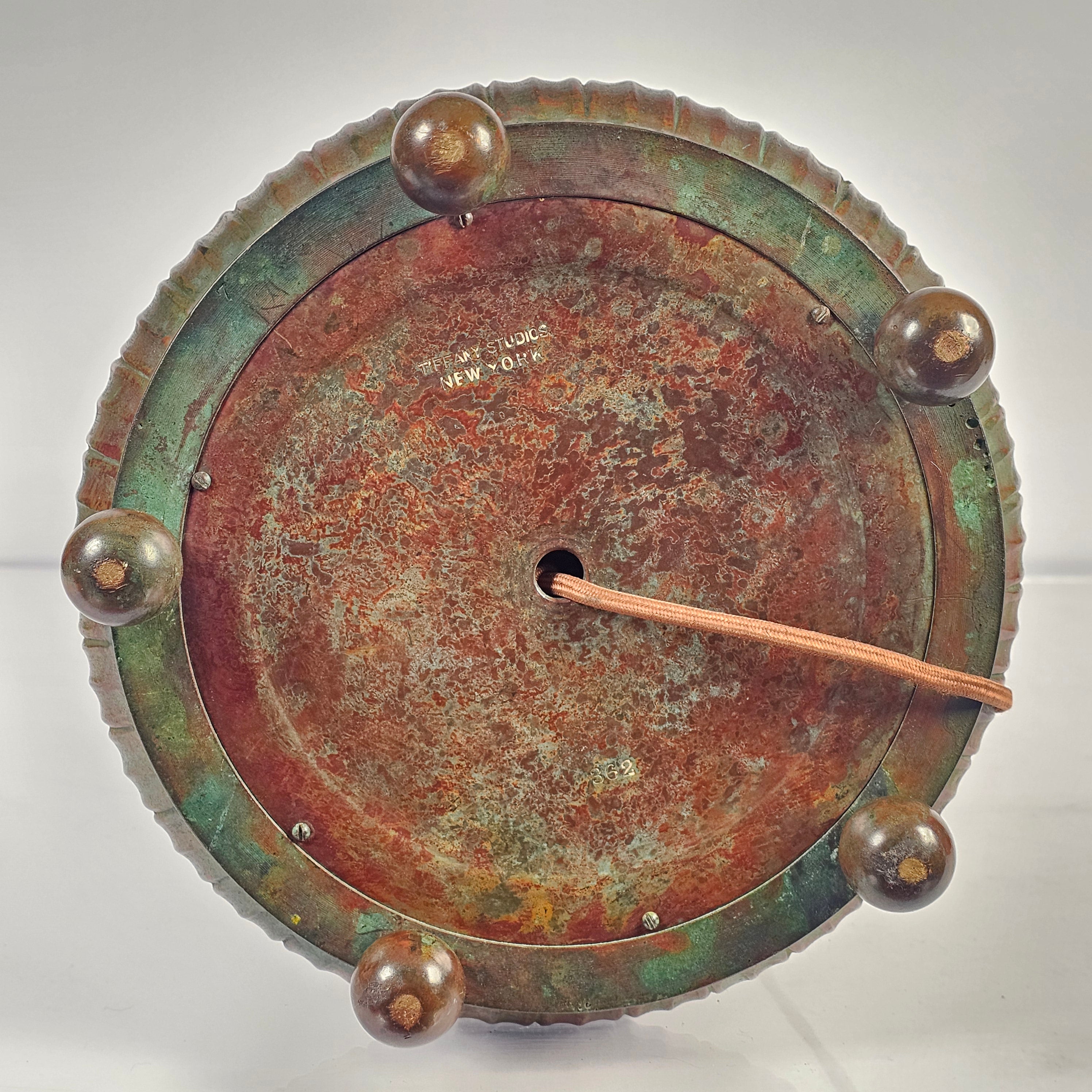 Tiffany Studios Nasturtium Lamp
