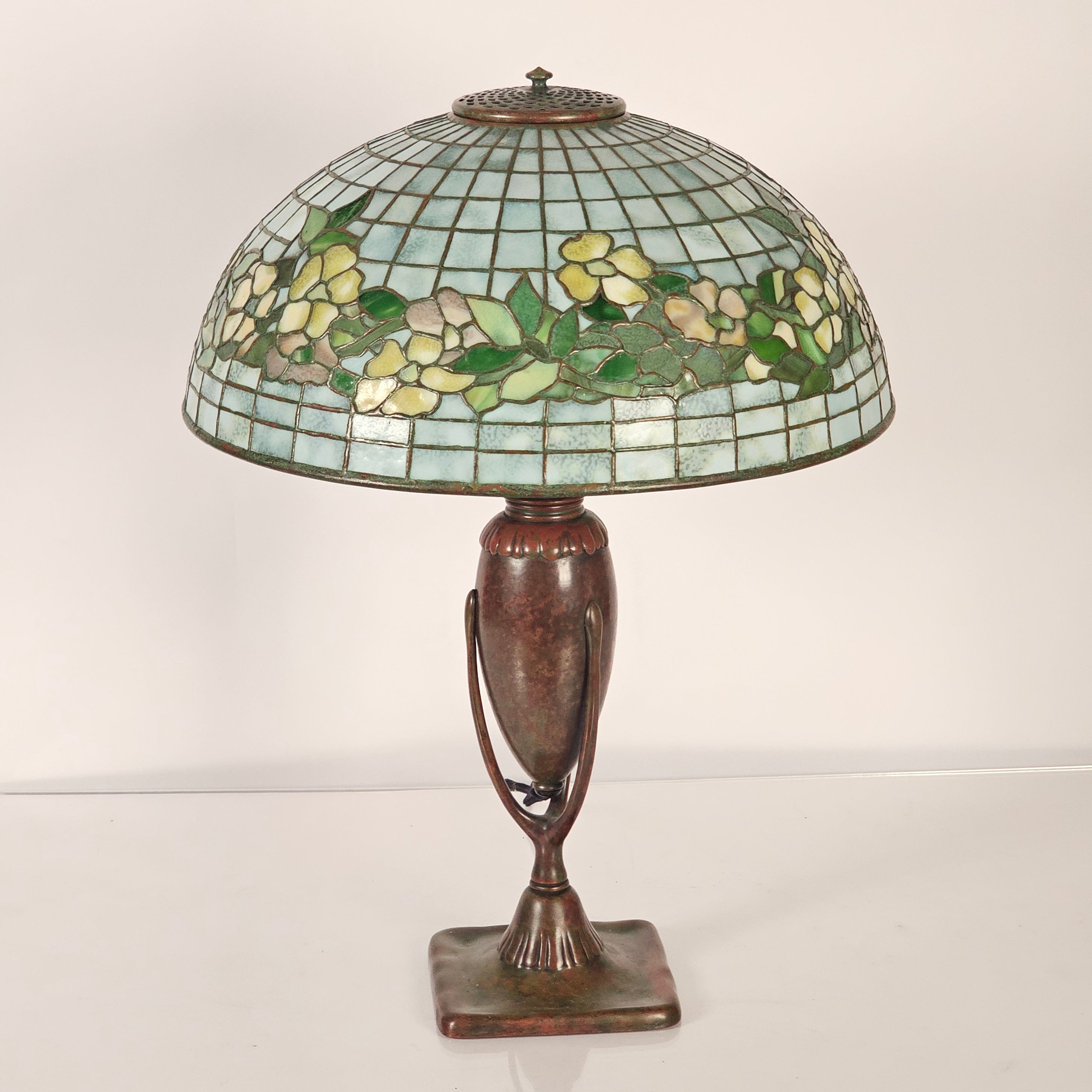 Tiffany Studios Wild Rose Lamp