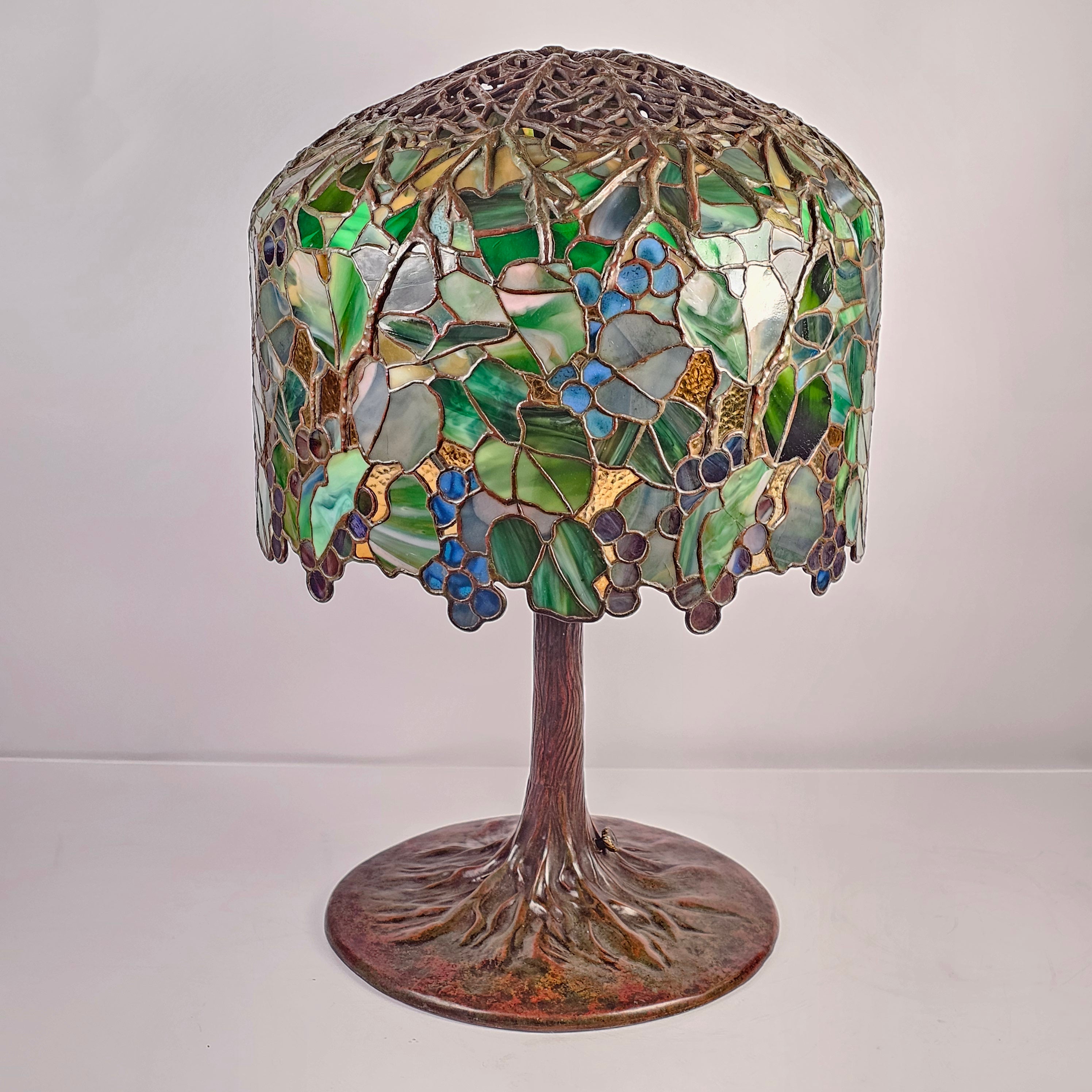 Tiffany Studios Grape Lamp