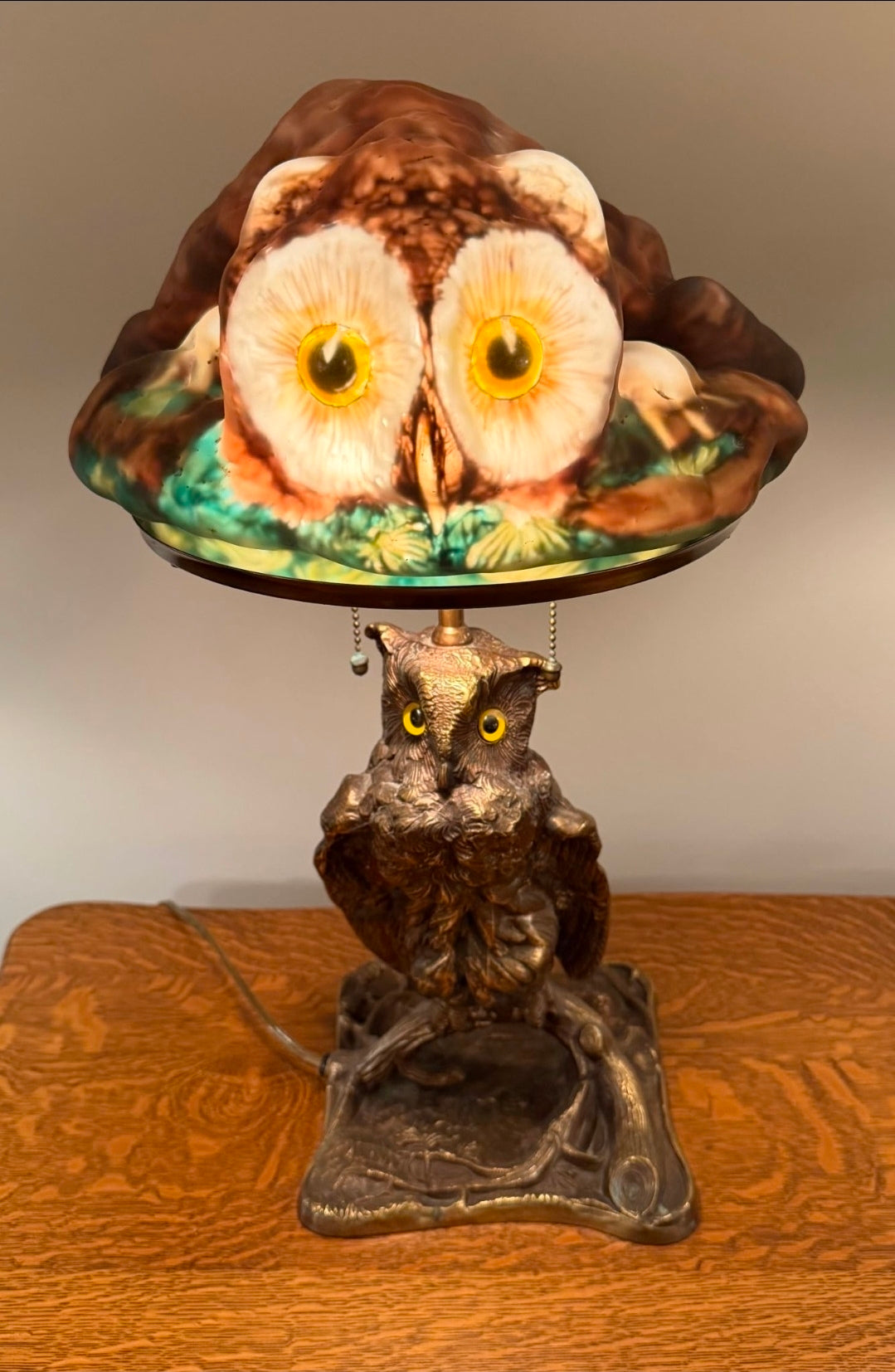 Pairpoint Puffy Owl Lamp
