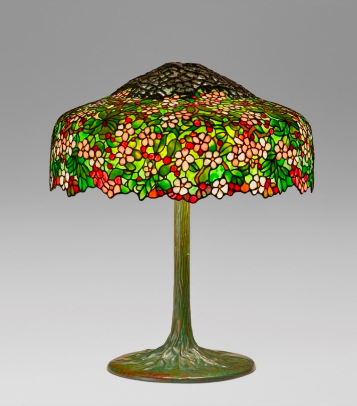Tiffany Studios Apple Blossom Lamp
