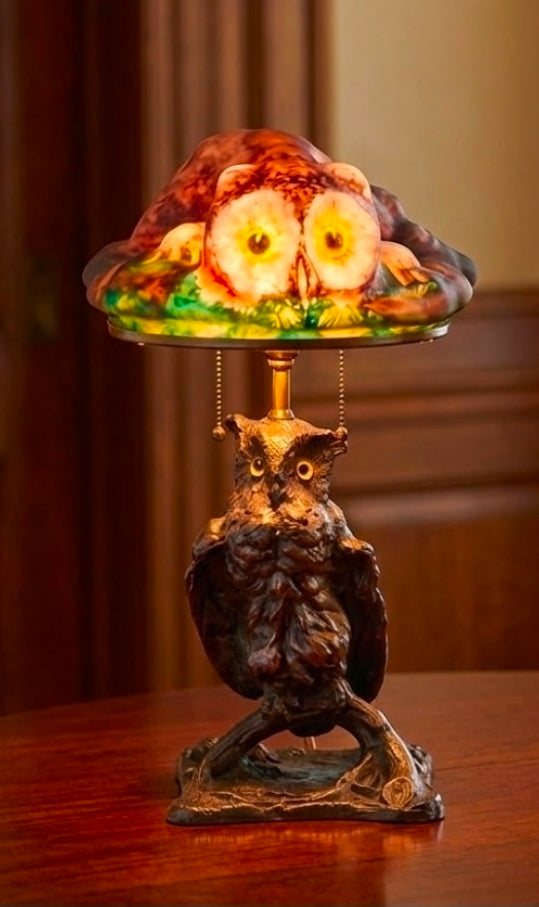 Pairpoint Puffy Owl Lamp