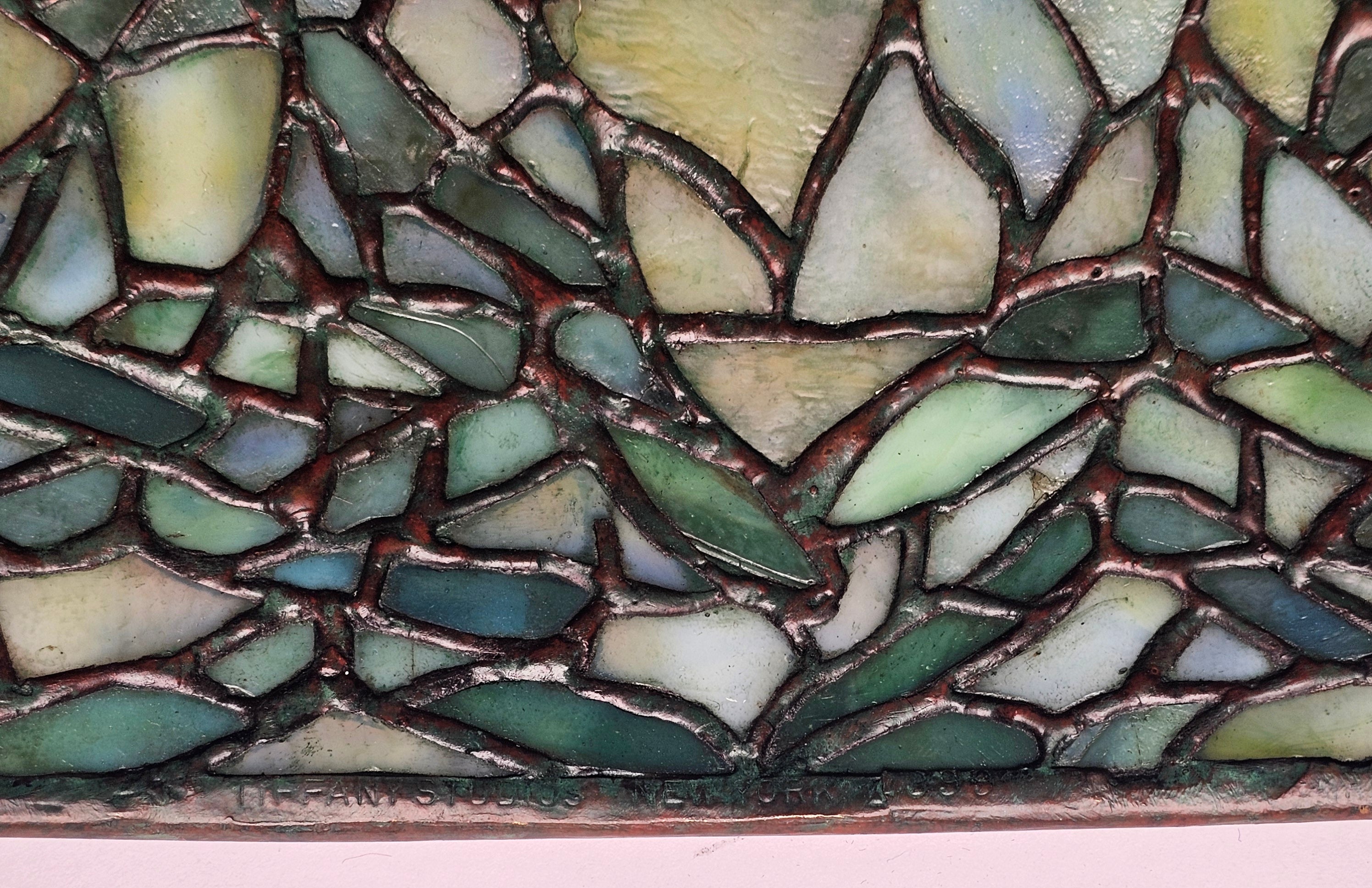 Tiffany Studios Maple Leaf Lamp