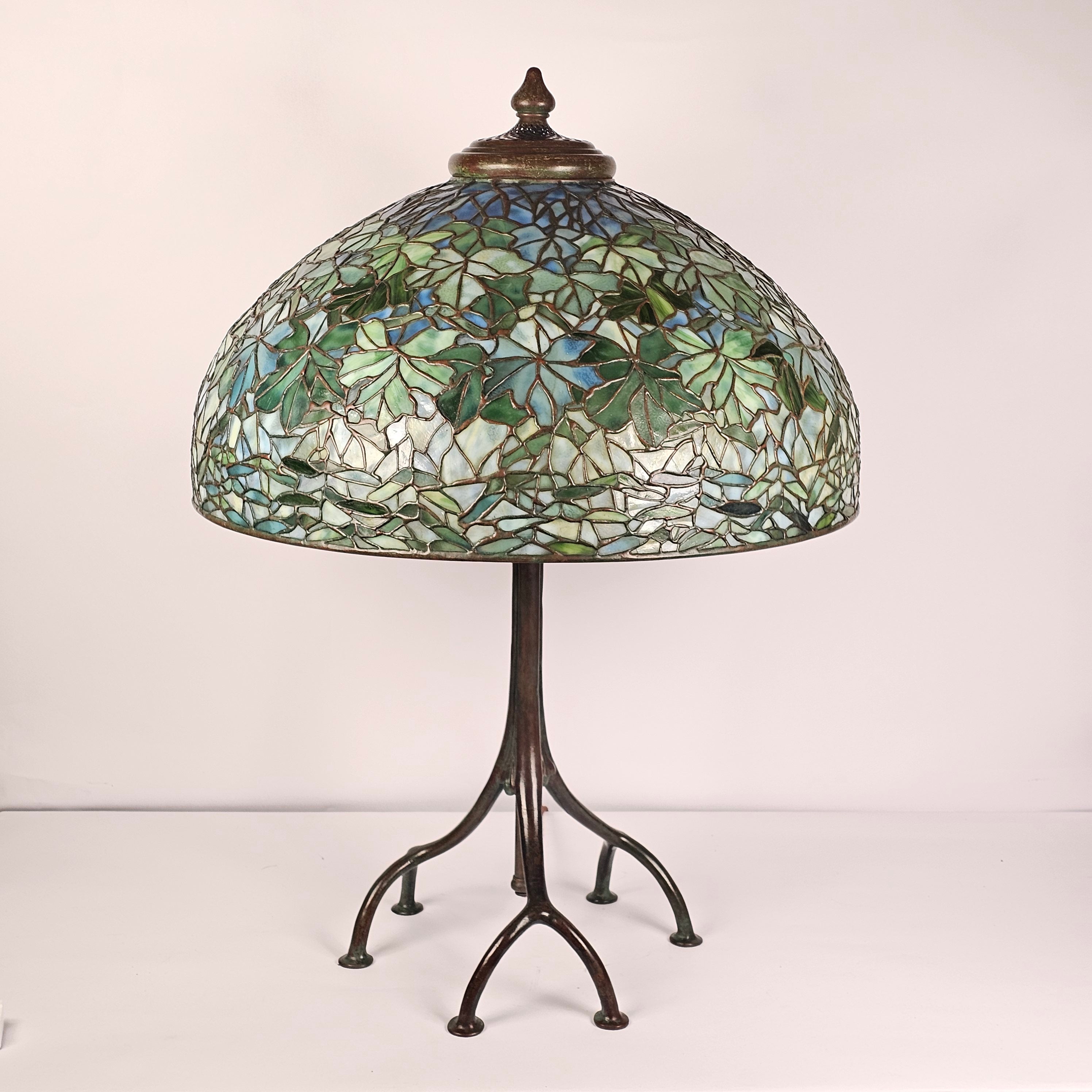 Tiffany Studios Maple Leaf Lamp