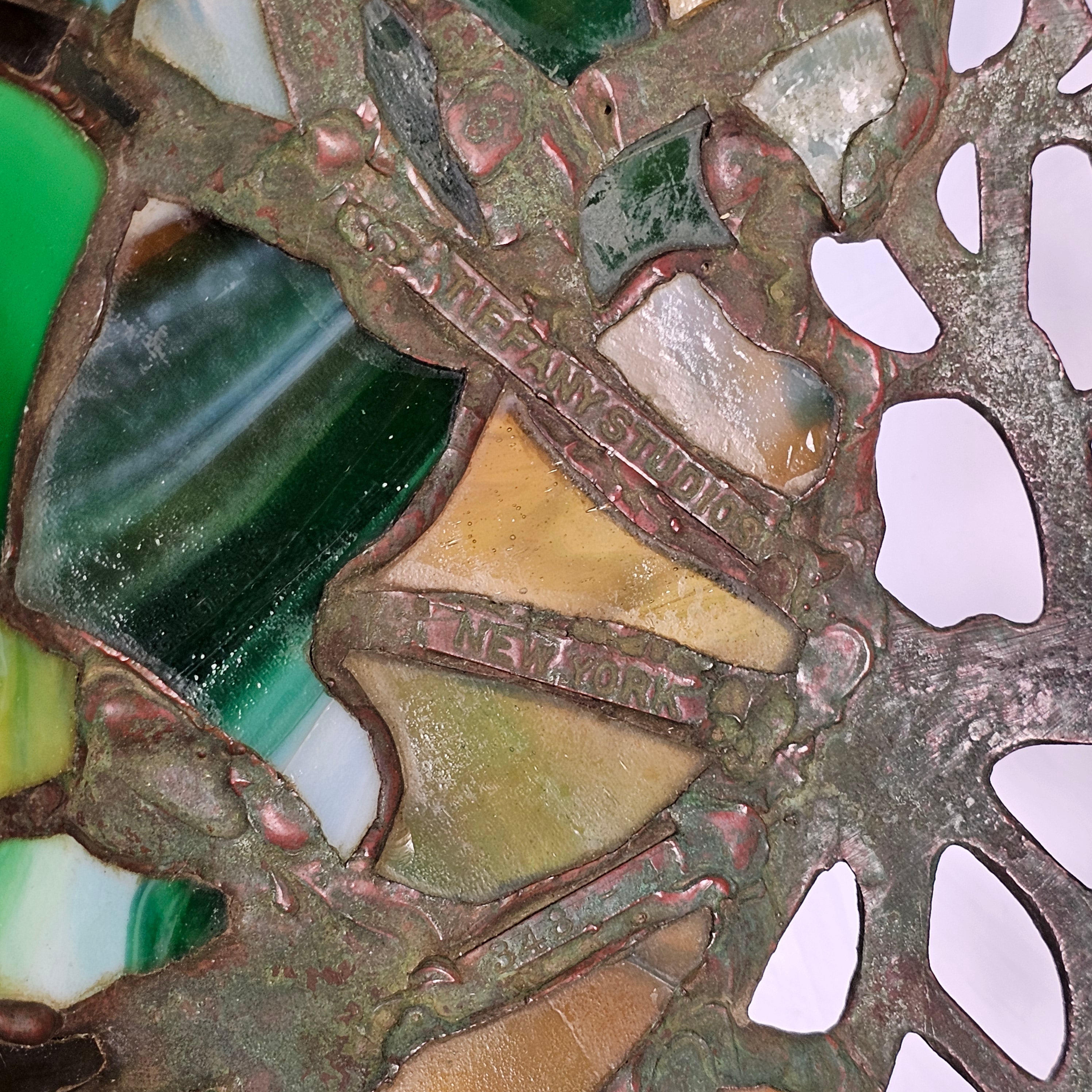 Tiffany Studios Grape Lamp