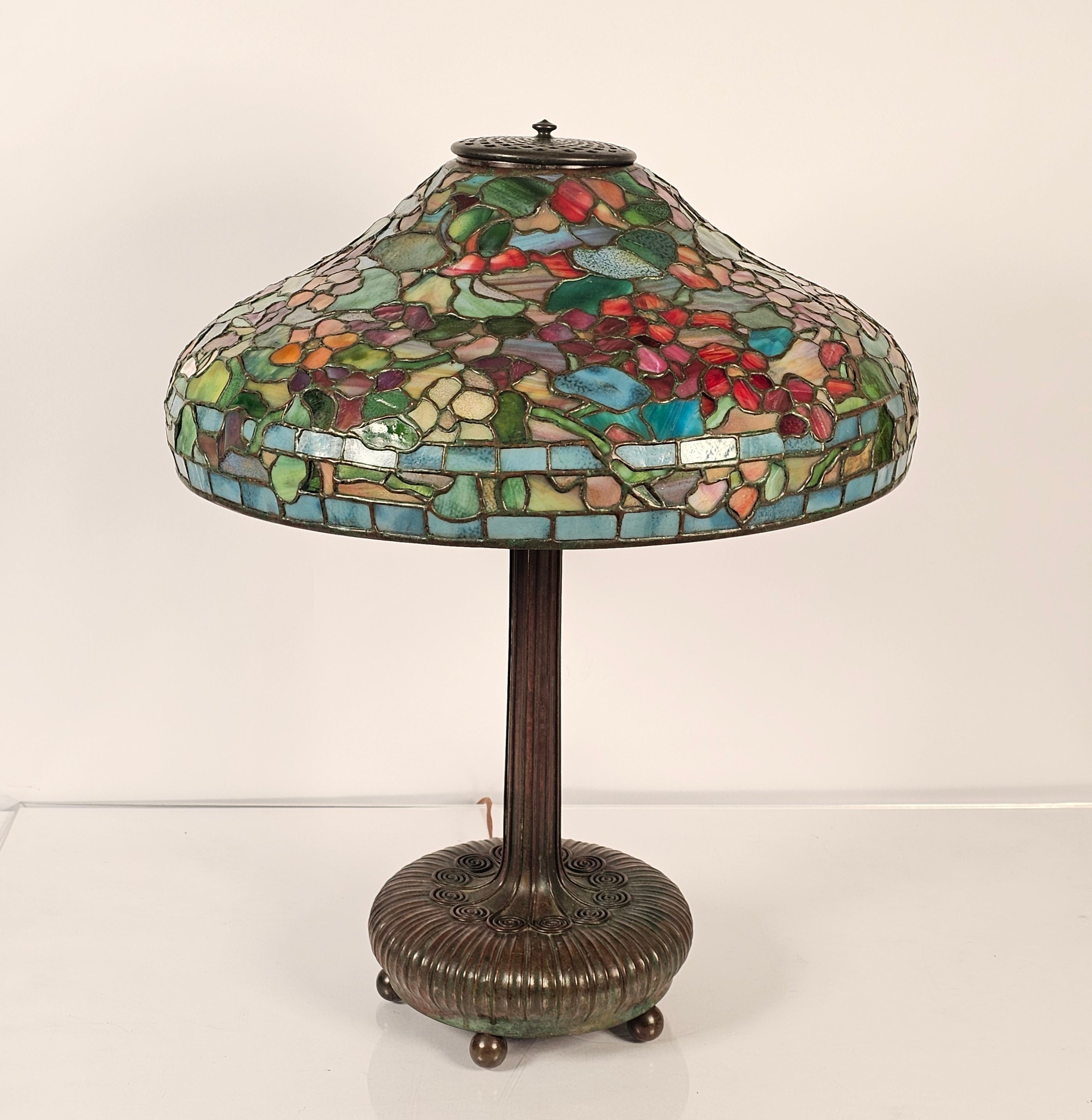 Tiffany Studios Nasturtium Lamp