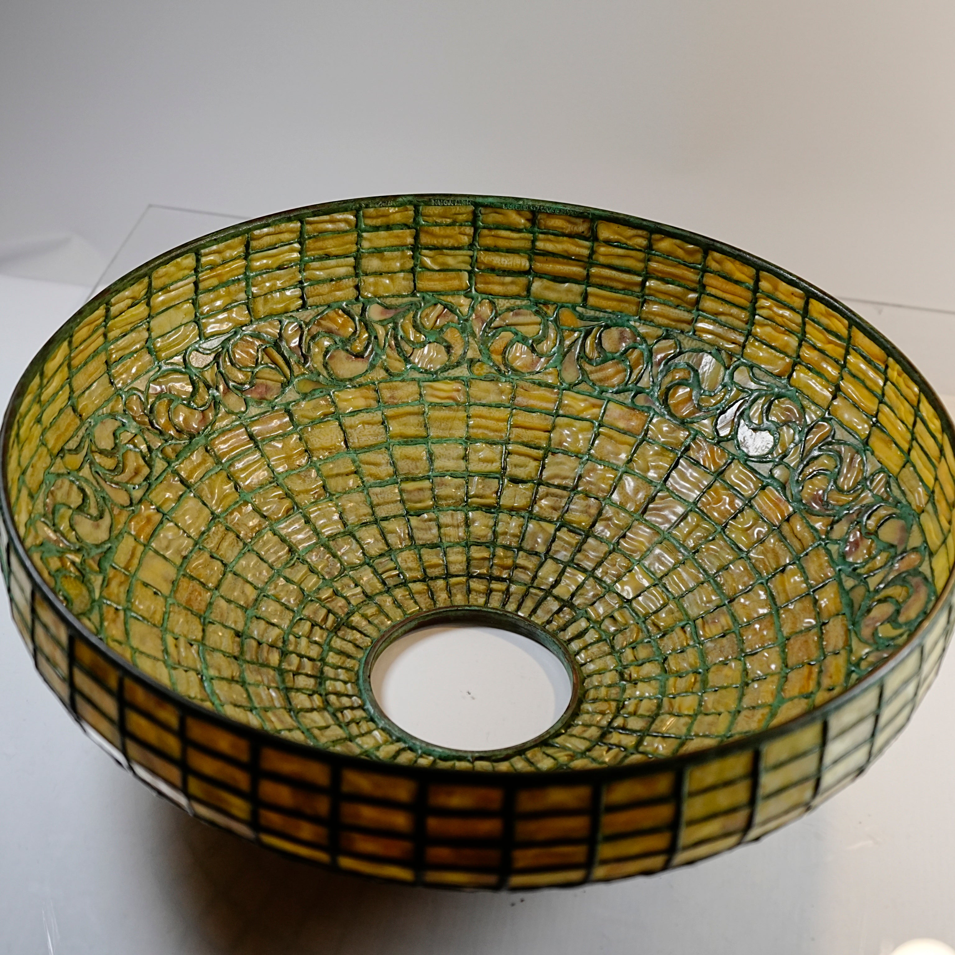 Tiffany Studios Swirling Leaf